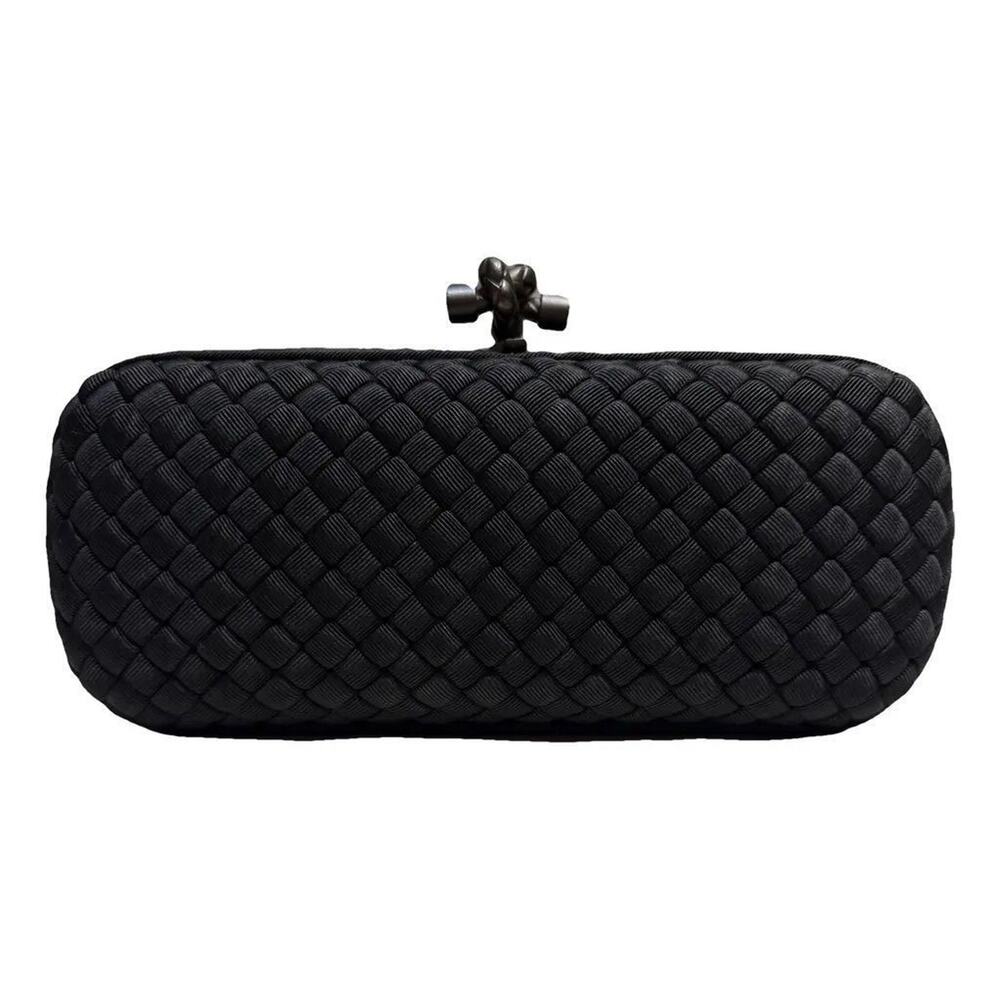 Bottega Veneta Intrecciato Knot Clutch